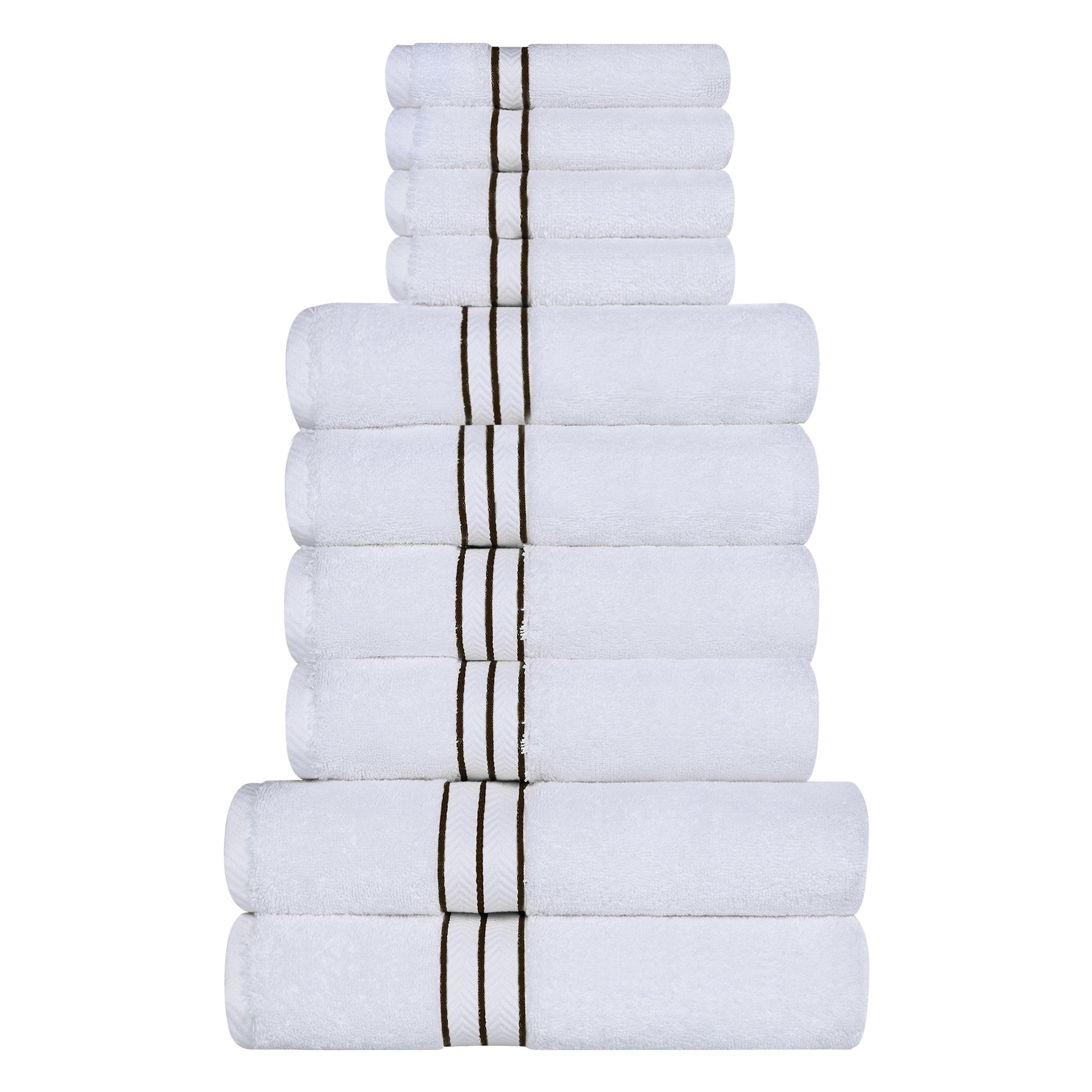Ultra-Plush Turkish Cotton Hotel Collection Solid Towel Set Collection - Towel Set by Superior Brand