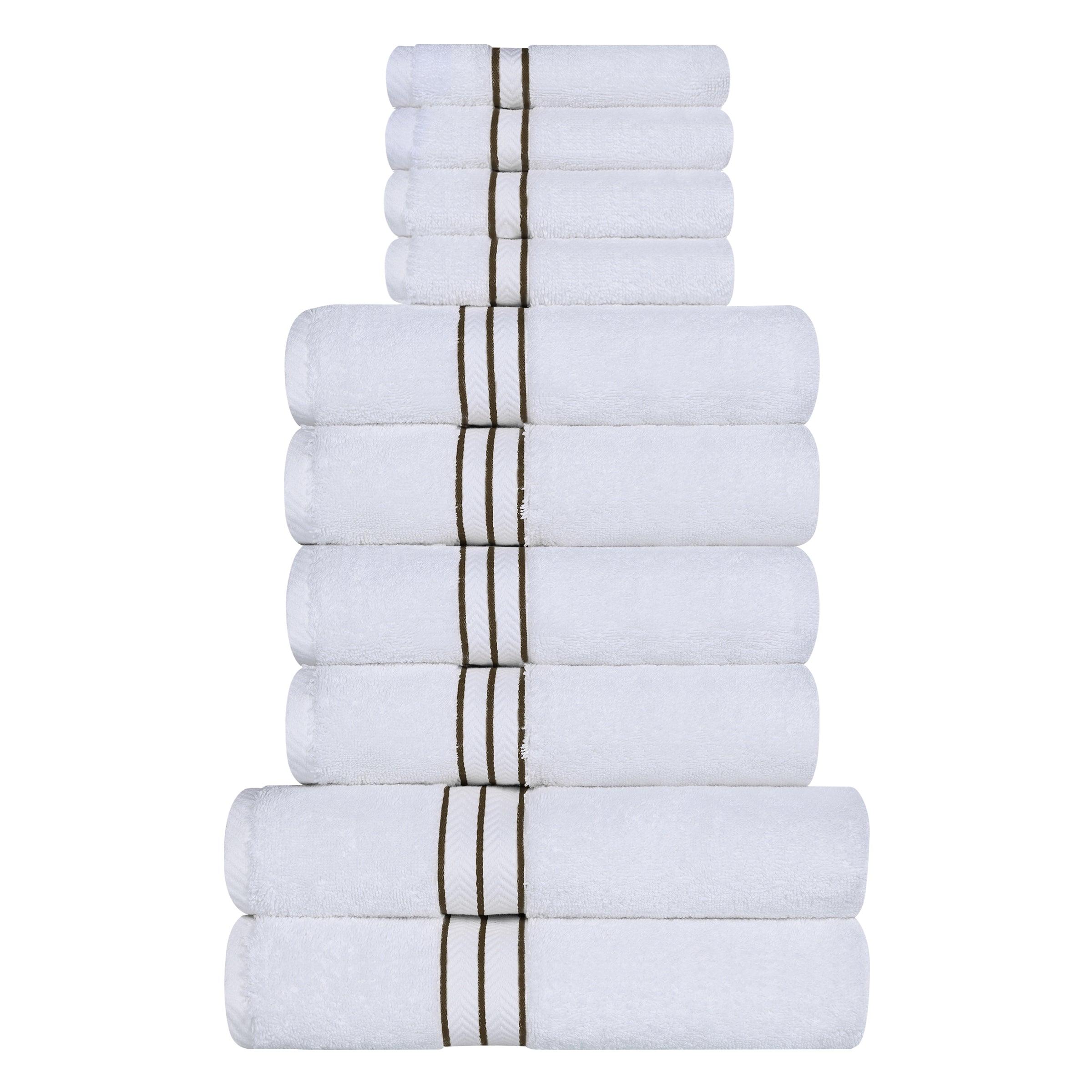 Ultra-Plush Turkish Cotton Hotel Collection Solid Towel Set Collection - Towel Set by Superior Brand