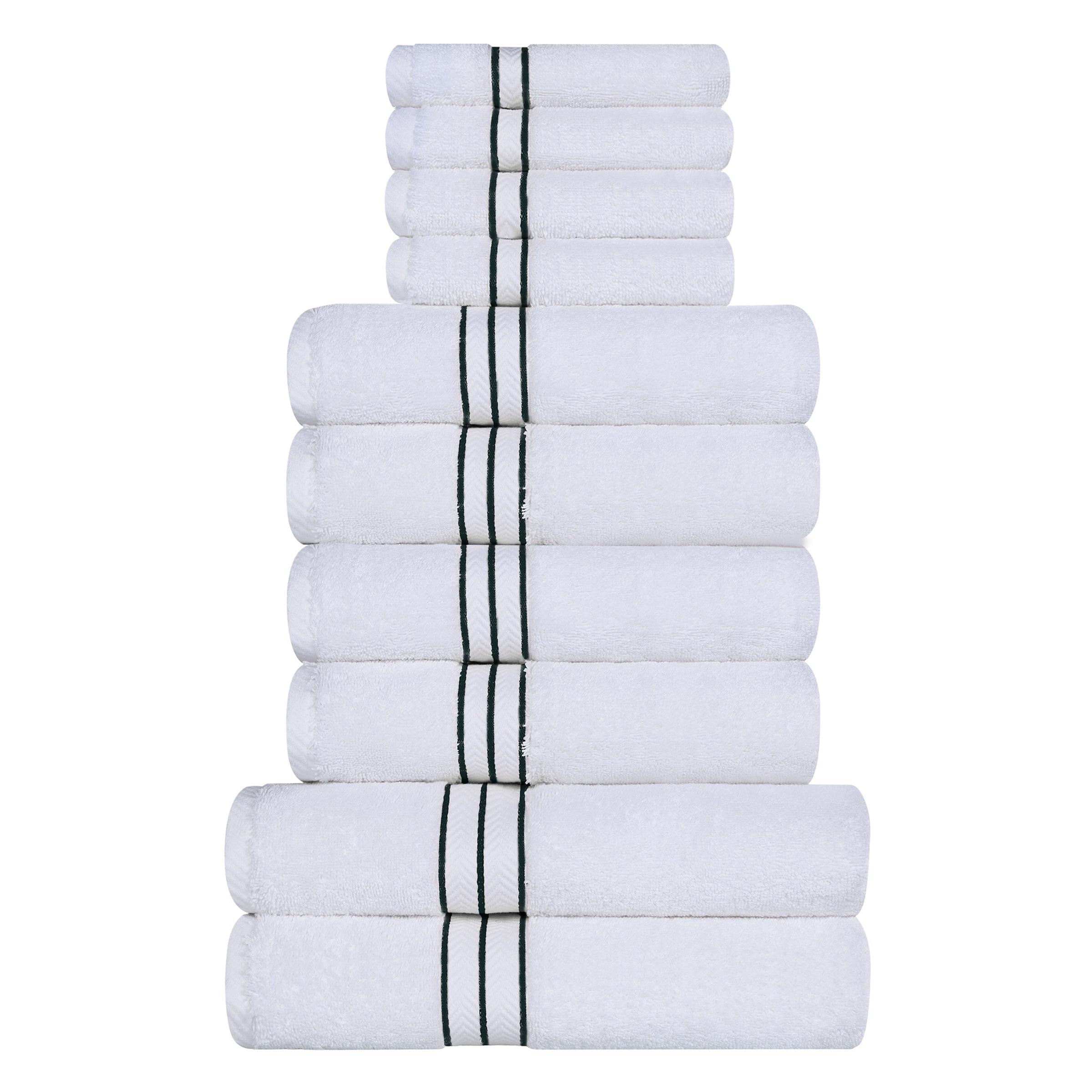Ultra-Plush Turkish Cotton Hotel Collection Solid Towel Set Collection - Towel Set by Superior Brand