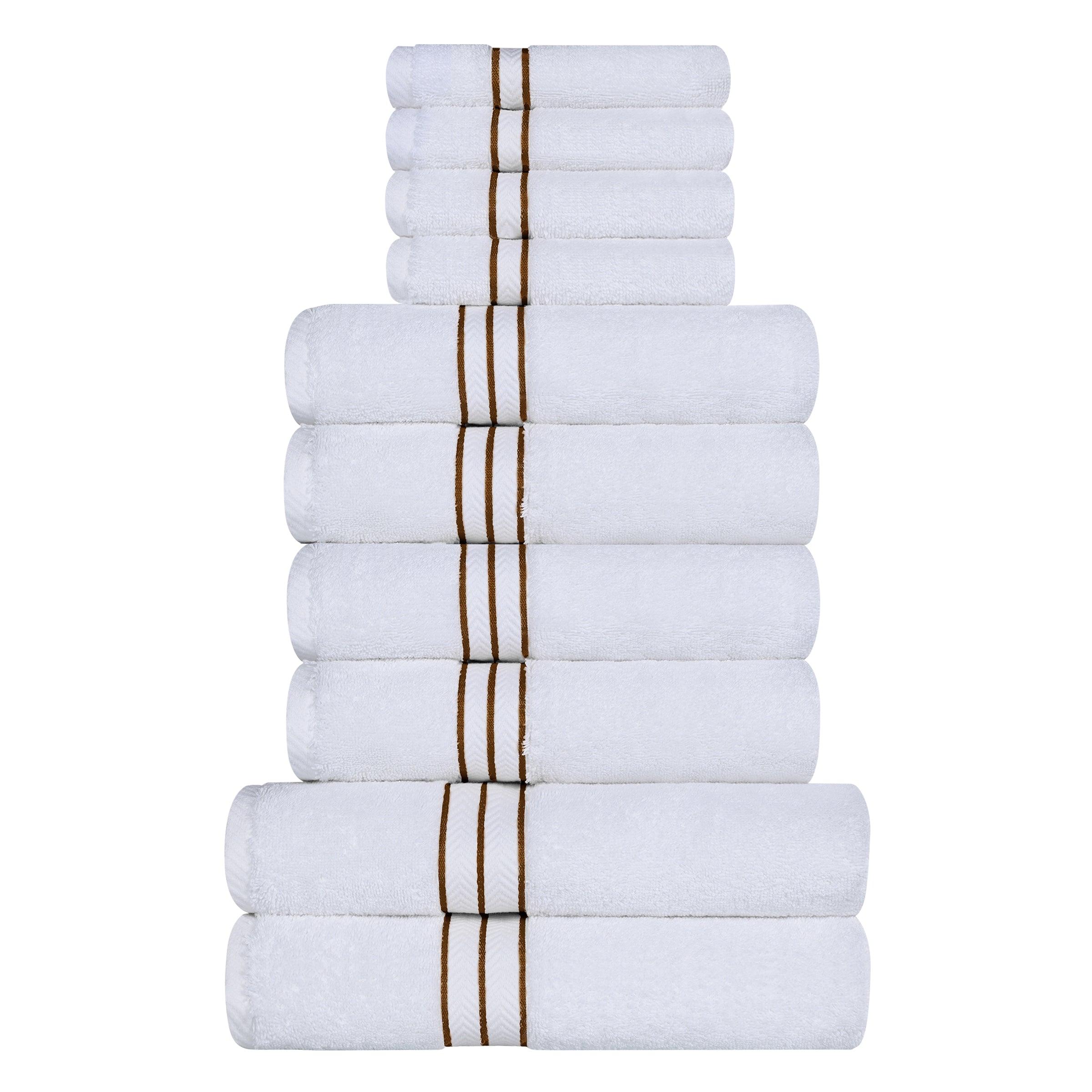 Ultra-Plush Turkish Cotton Hotel Collection Solid Towel Set Collection - Towel Set by Superior Brand