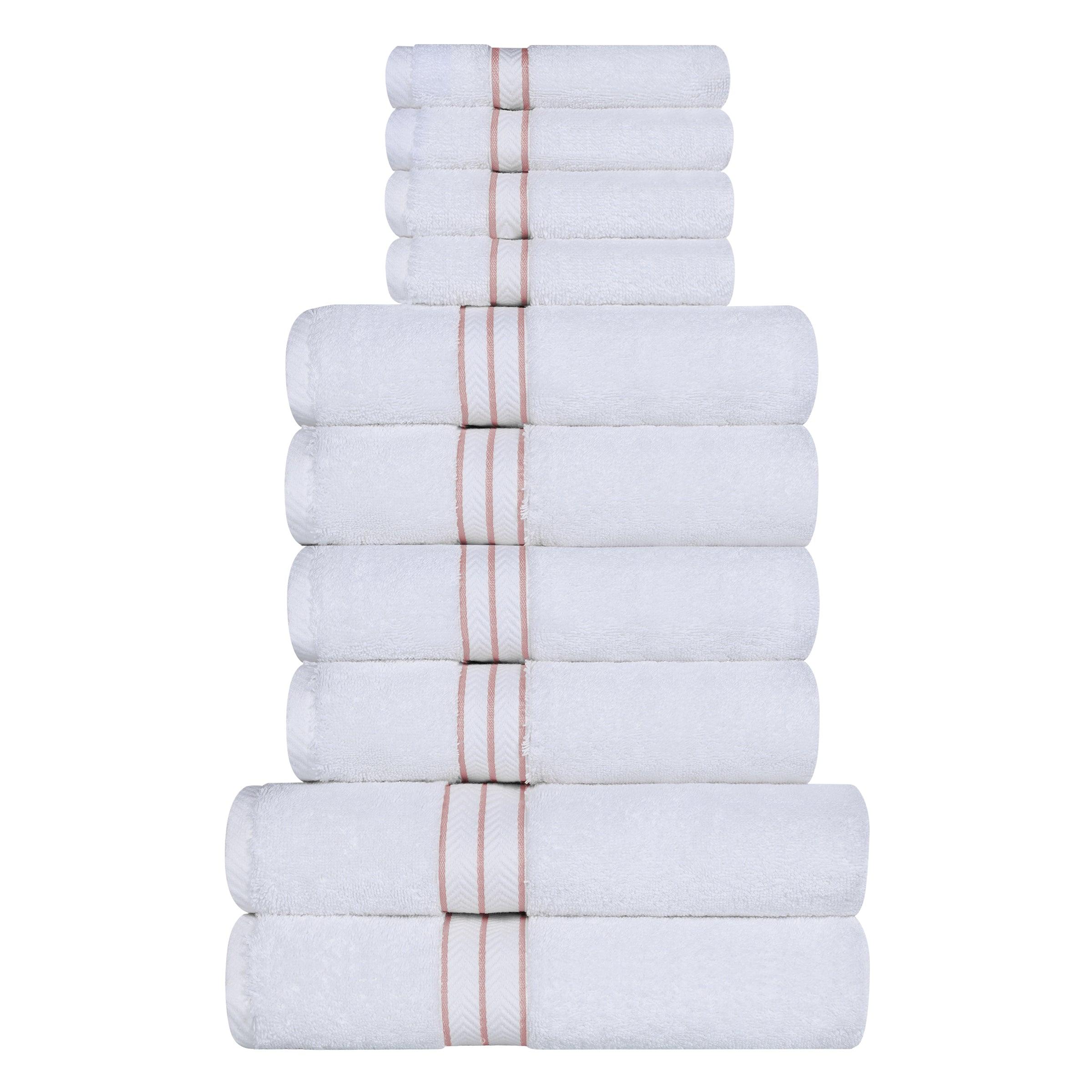 Ultra-Plush Turkish Cotton Hotel Collection Solid Towel Set Collection - Towel Set by Superior Brand