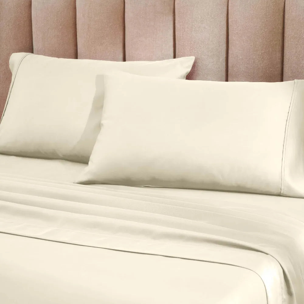 1200 Thread Count Cotton Blend 2 Piece Solid Pillowcase Set - Pillowcases by Superior Brand