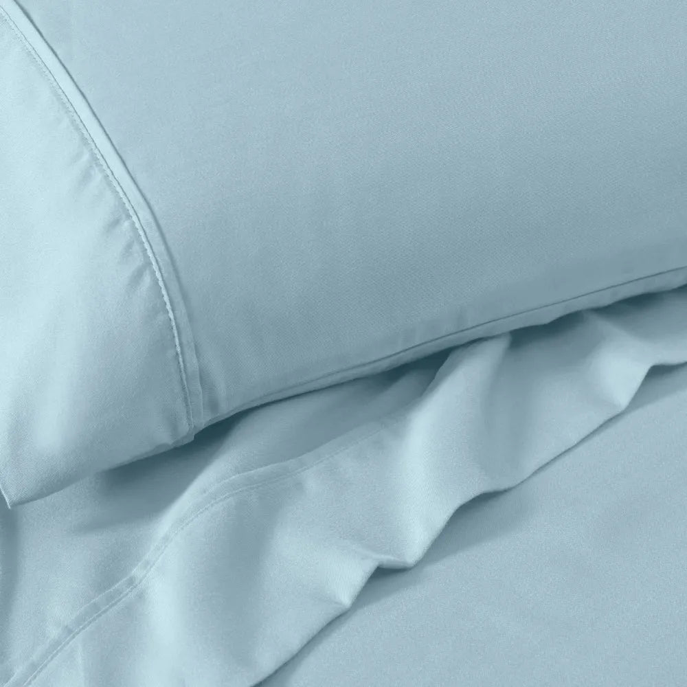 1200 Thread Count Cotton Blend 2 Piece Solid Pillowcase Set - Pillowcases by Superior Brand