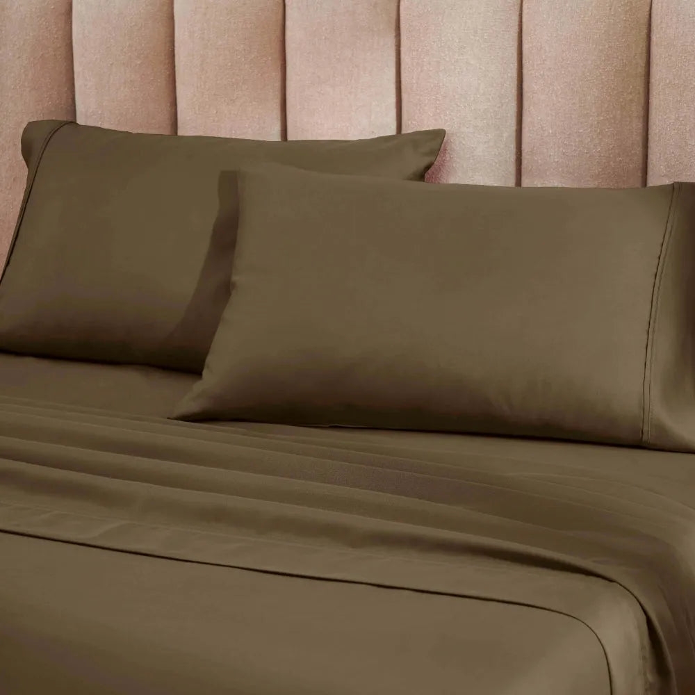 1200 Thread Count Cotton Blend 2 Piece Solid Pillowcase Set - Pillowcases by Superior Brand