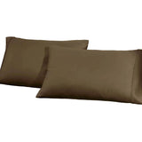 1200 Thread Count Cotton Blend 2 Piece Solid Pillowcase Set - Pillowcases by Superior Brand