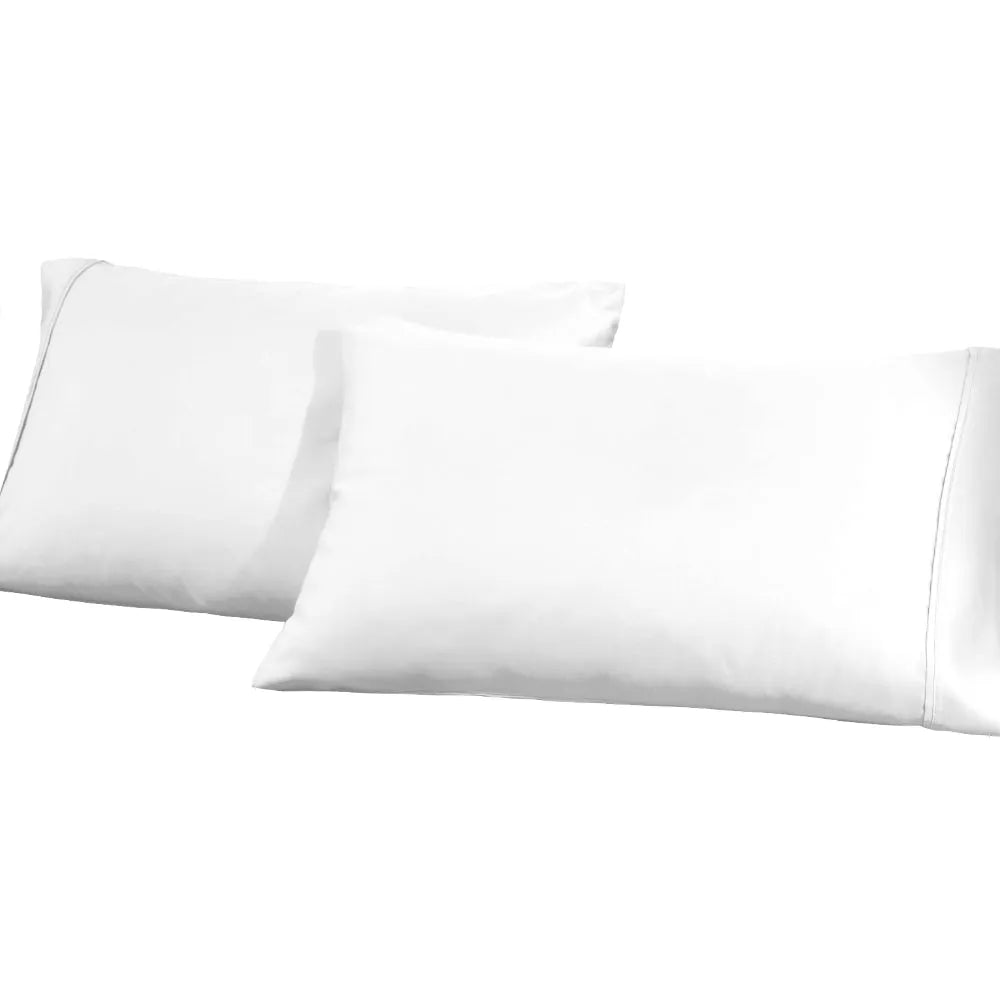 1200 Thread Count Cotton Blend 2 Piece Solid Pillowcase Set - Pillowcases by Superior Brand