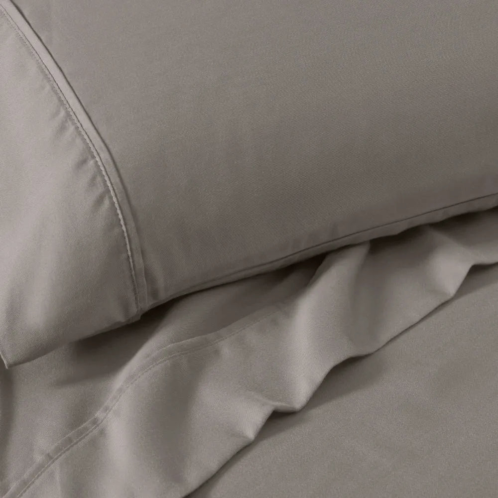 1200 Thread Count Cotton Blend 2 Piece Solid Pillowcase Set - Pillowcases by Superior Brand