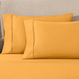 100% Egyptian Cotton 1200 Thread Count Solid Pillowcase Set - Egyptian Cotton Pillowcases by Superior Brand