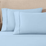 100% Egyptian Cotton 1200 Thread Count Solid Pillowcase Set - Egyptian Cotton Pillowcases by Superior Brand