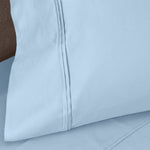 100% Egyptian Cotton 1200 Thread Count Solid Pillowcase Set - Egyptian Cotton Pillowcases by Superior Brand