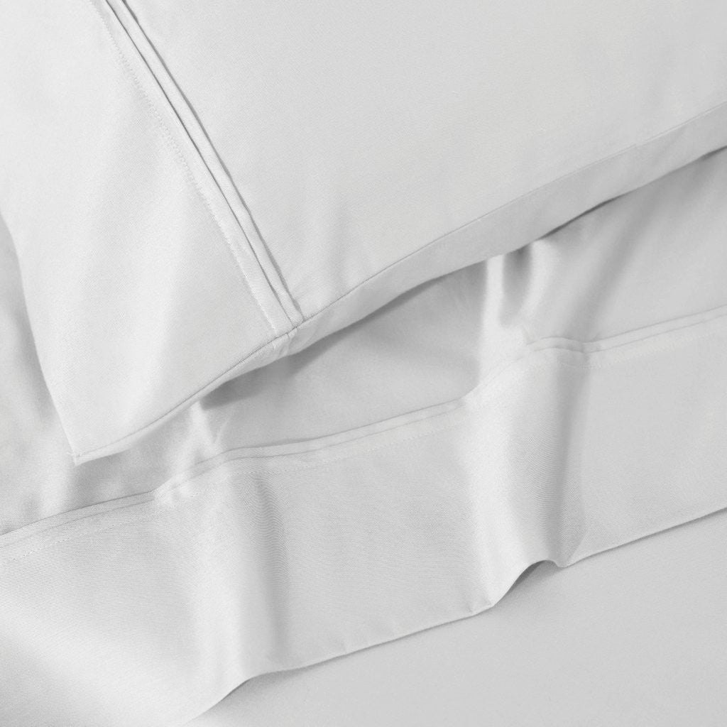 100% Egyptian Cotton 1200 Thread Count Solid Pillowcase Set - Egyptian Cotton Pillowcases by Superior Brand