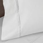 100% Egyptian Cotton 1200 Thread Count Solid Pillowcase Set - Egyptian Cotton Pillowcases by Superior Brand