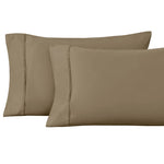 100% Egyptian Cotton 1200 Thread Count Solid Pillowcase Set - Egyptian Cotton Pillowcases by Superior Brand