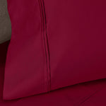 100% Egyptian Cotton 1200 Thread Count Solid Pillowcase Set - Egyptian Cotton Pillowcases by Superior Brand