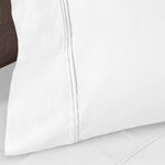 100% Egyptian Cotton 1200 Thread Count Solid Pillowcase Set - Egyptian Cotton Pillowcases by Superior Brand