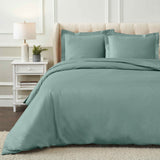 1200 Thread Count Egyptian Cotton Solid Duvet Cover - Egyptian Cotton Duvet Cover Set by Superior Brand