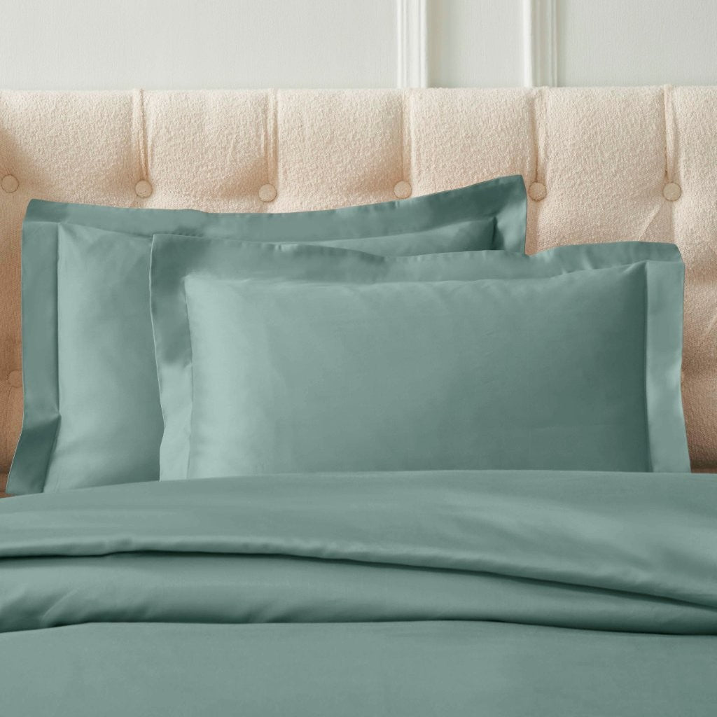 1200 Thread Count Egyptian Cotton Solid Duvet Cover - Egyptian Cotton Duvet Cover Set by Superior Brand