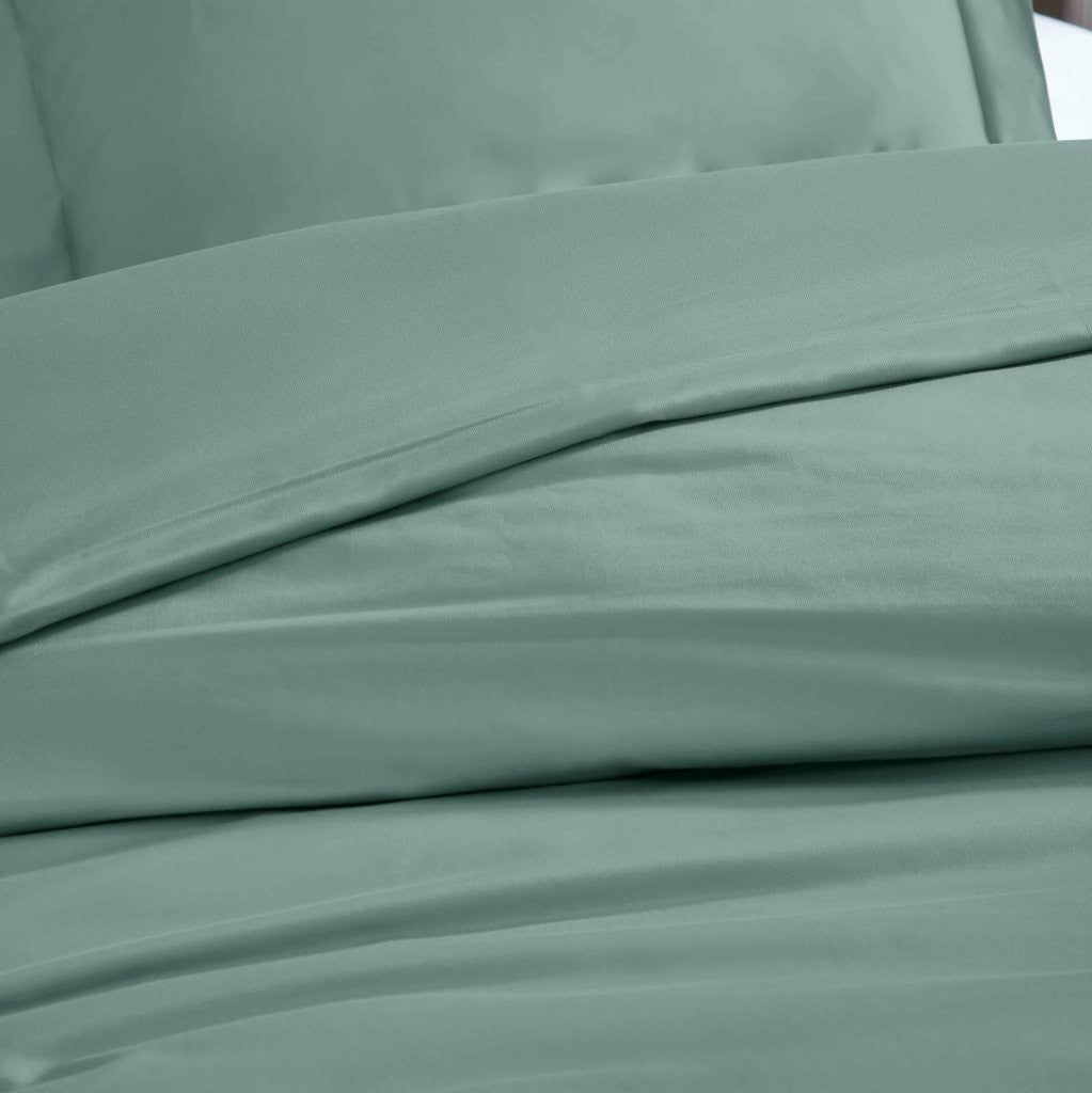 1200 Thread Count Egyptian Cotton Solid Duvet Cover - Egyptian Cotton Duvet Cover Set by Superior Brand
