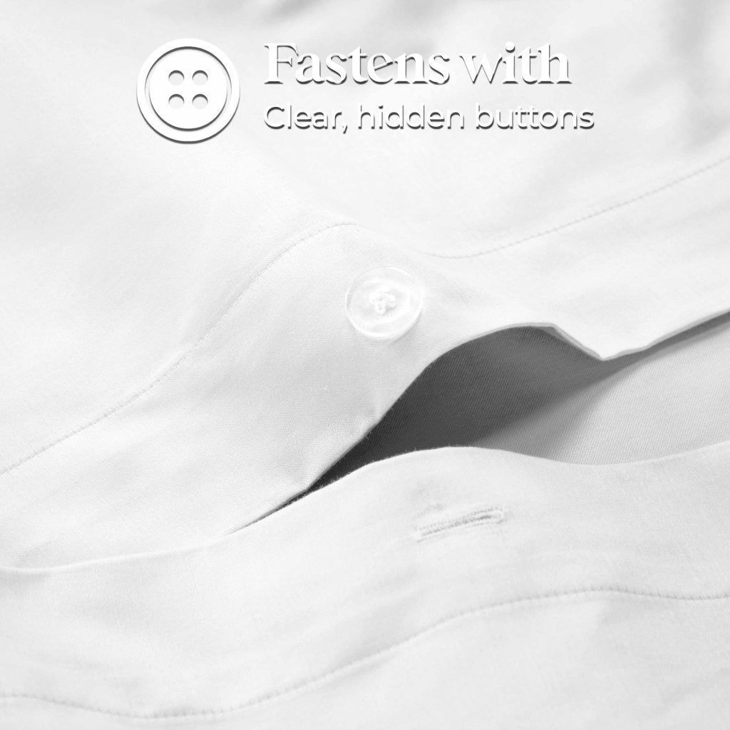 1200 Thread Count Egyptian Cotton Solid Duvet Cover - Egyptian Cotton Duvet Cover Set by Superior Brand