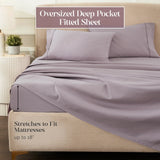 1200 Thread Count Egyptian Cotton Sateen Sheet Set - Egyptian Cotton Sheet Set by Superior Brand
