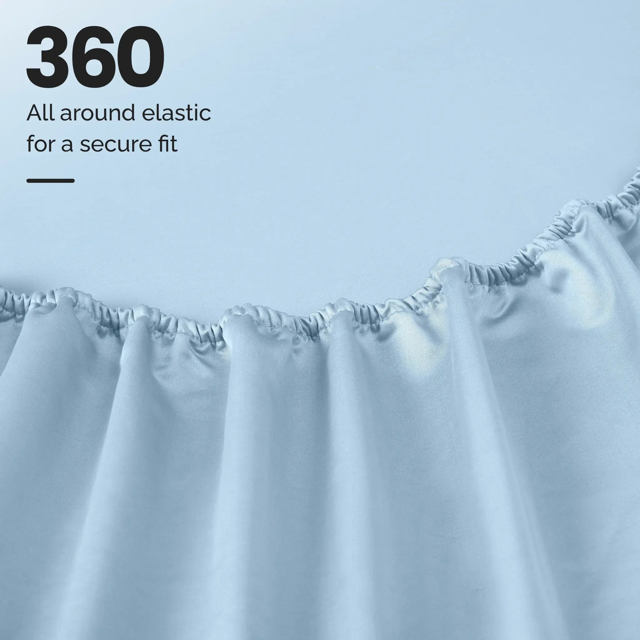 1200 Thread Count Egyptian Cotton Sateen Sheet Set - Egyptian Cotton Sheet Set by Superior Brand