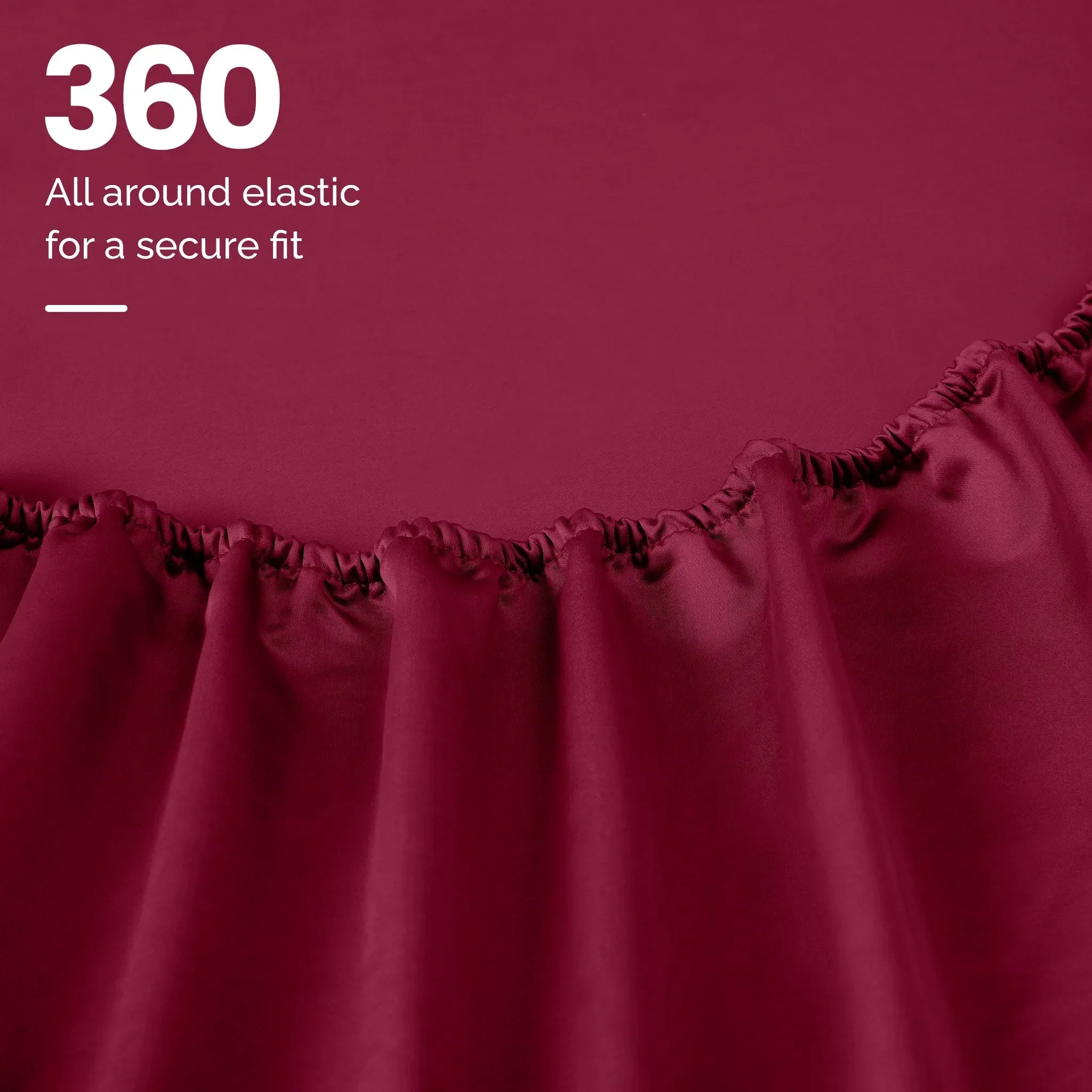 1200 Thread Count Egyptian Cotton Sateen Sheet Set - Egyptian Cotton Sheet Set by Superior Brand