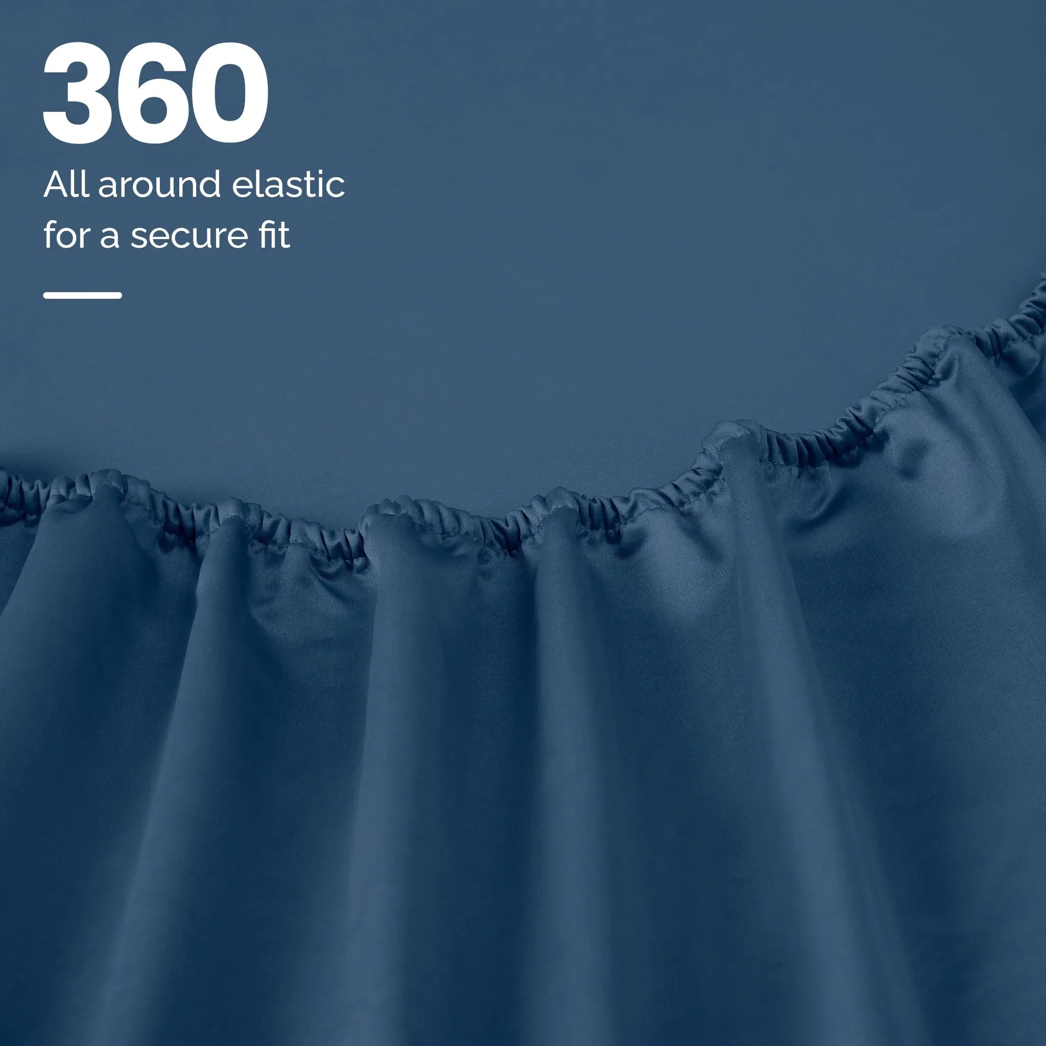 1200 Thread Count Egyptian Cotton Sateen Sheet Set - Egyptian Cotton Sheet Set by Superior Brand