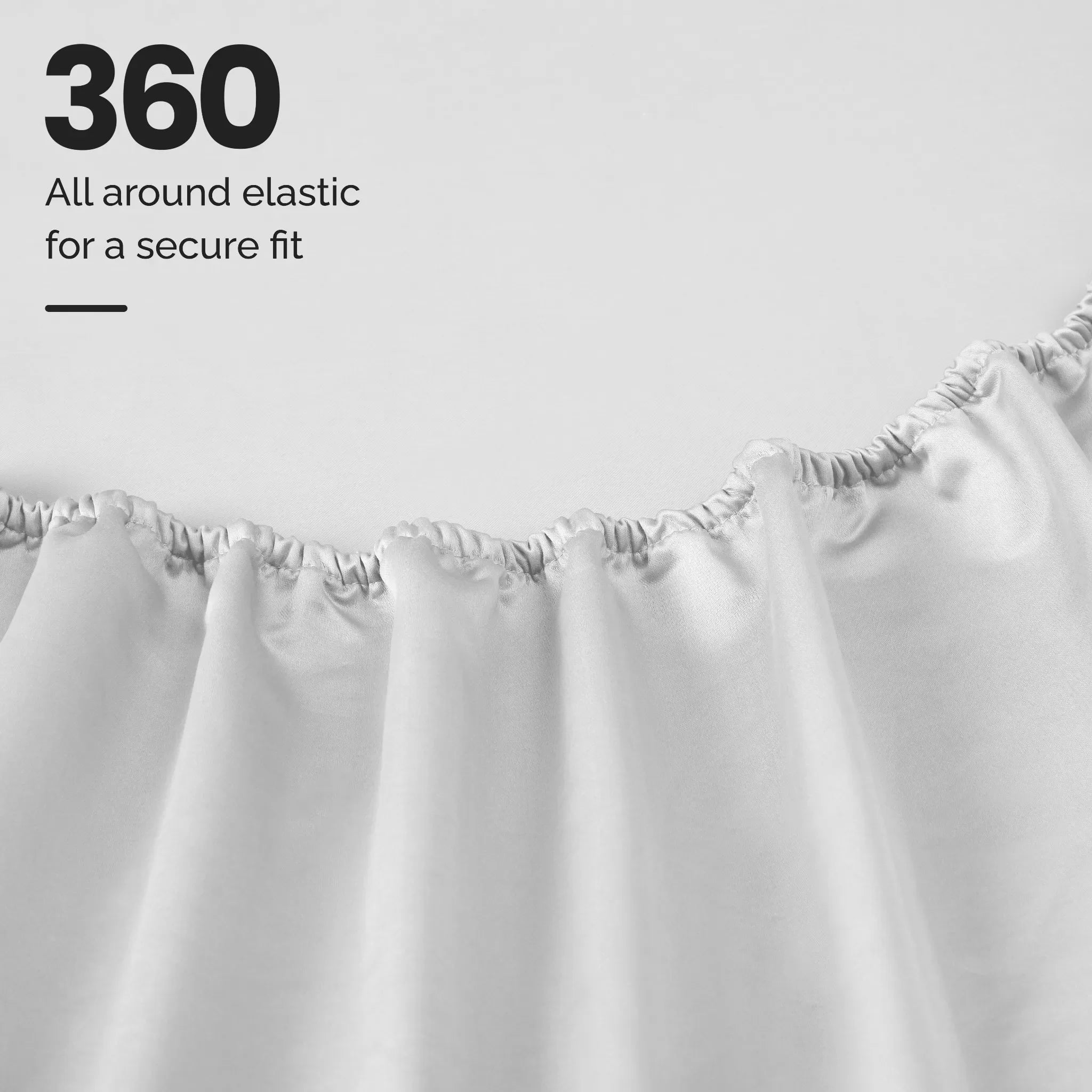 1200 Thread Count Egyptian Cotton Sateen Sheet Set - Egyptian Cotton Sheet Set by Superior Brand