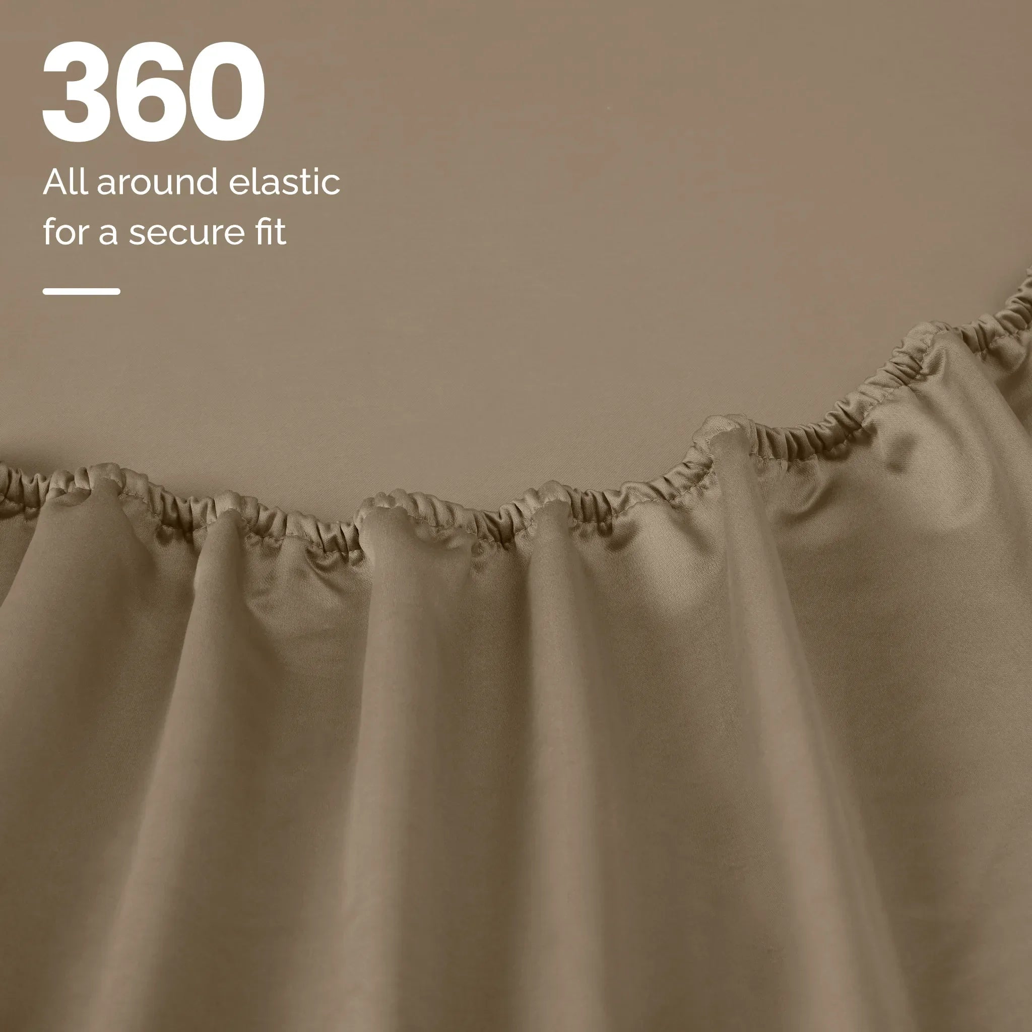 1200 Thread Count Egyptian Cotton Sateen Sheet Set - Egyptian Cotton Sheet Set by Superior Brand