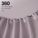 1200 Thread Count Egyptian Cotton Sateen Sheet Set - Egyptian Cotton Sheet Set by Superior Brand