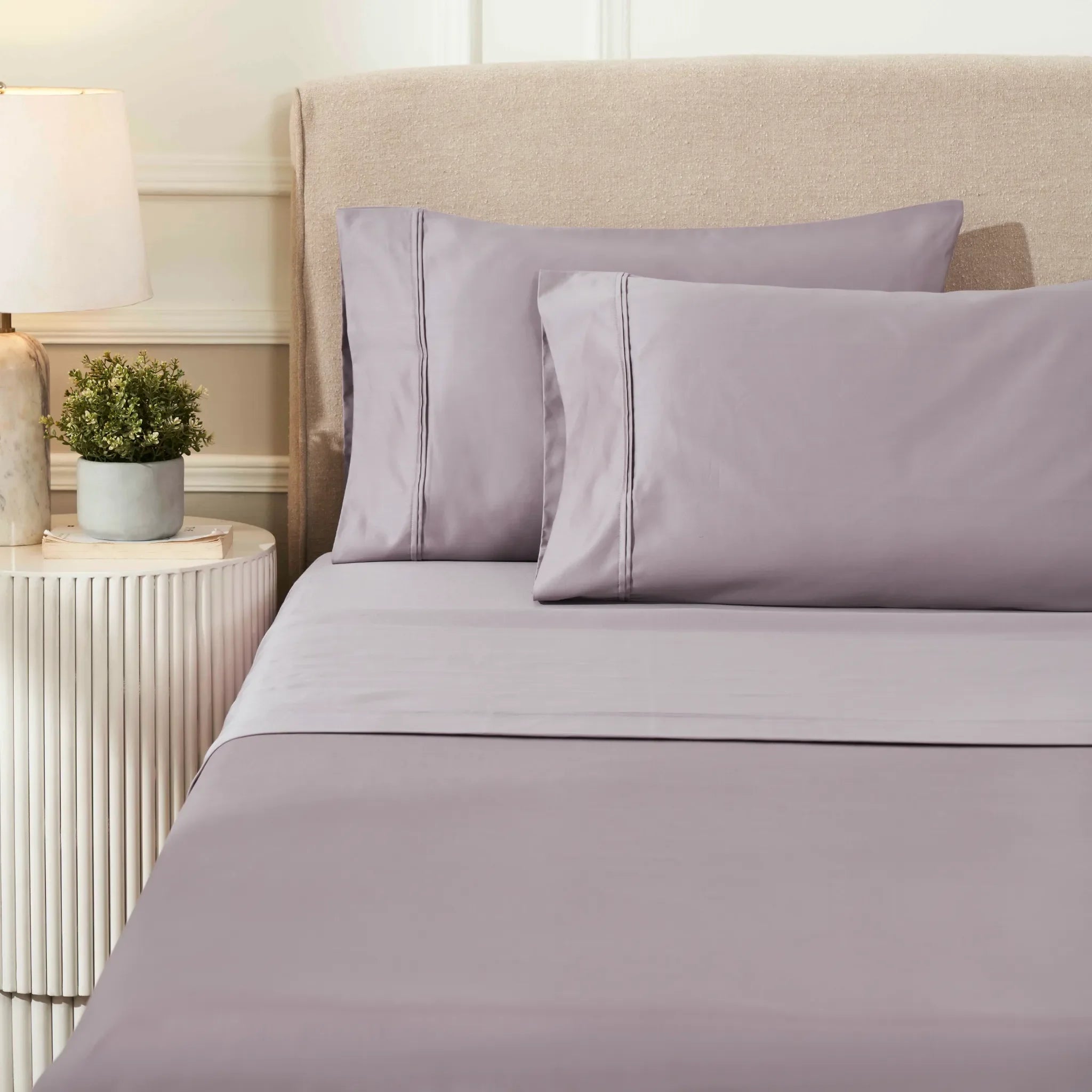 1200 Thread Count Egyptian Cotton Sateen Sheet Set - Egyptian Cotton Sheet Set by Superior Brand