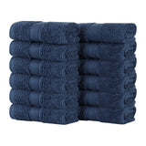 Oregon Organic Cotton Solid Face Towel Set 12 Piece - Face Towel by Superior Brand