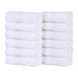Oregon Organic Cotton Solid Face Towel Set 12 Piece - Face Towel by Superior Brand