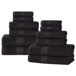 Eco-Friendly Ring-Spun Cotton 12-Piece Towel Set - Towel Set by Superior Brand