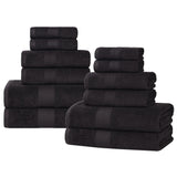 Eco-Friendly Ring-Spun Cotton 12-Piece Towel Set - Towel Set by Superior Brand