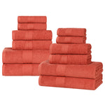 Eco-Friendly Ring-Spun Cotton 12-Piece Towel Set - Towel Set by Superior Brand
