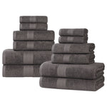 Eco-Friendly Ring-Spun Cotton 12-Piece Towel Set - Towel Set by Superior Brand
