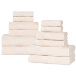 Eco-Friendly Ring-Spun Cotton 12-Piece Towel Set - Towel Set by Superior Brand