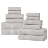 Eco-Friendly Ring-Spun Cotton 12-Piece Towel Set - Towel Set by Superior Brand