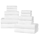 Eco-Friendly Ring-Spun Cotton 12-Piece Towel Set - Towel Set by Superior Brand