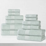 Eco-Friendly Ring-Spun Cotton 12-Piece Towel Set - Towel Set by Superior Brand