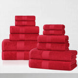 Eco-Friendly Ring-Spun Cotton 12-Piece Towel Set - Towel Set by Superior Brand