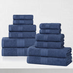 Eco-Friendly Ring-Spun Cotton 12-Piece Towel Set - Towel Set by Superior Brand