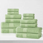 Eco-Friendly Ring-Spun Cotton 12-Piece Towel Set - Towel Set by Superior Brand