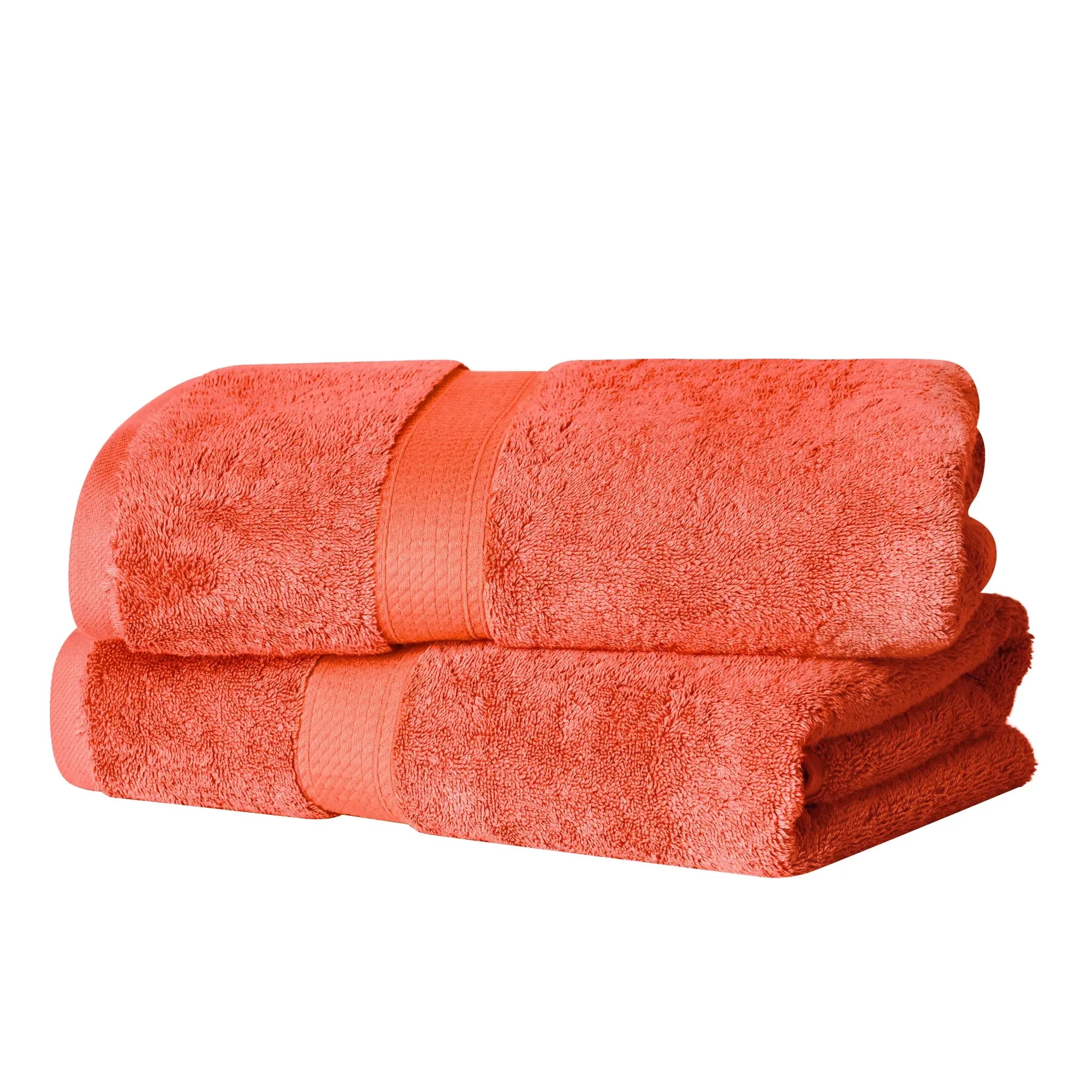 Madison Egyptian Cotton Plush Thick Absorbent Bath Towel Set of 2 - Egyptian Cotton Bath Towel by Superior Brand