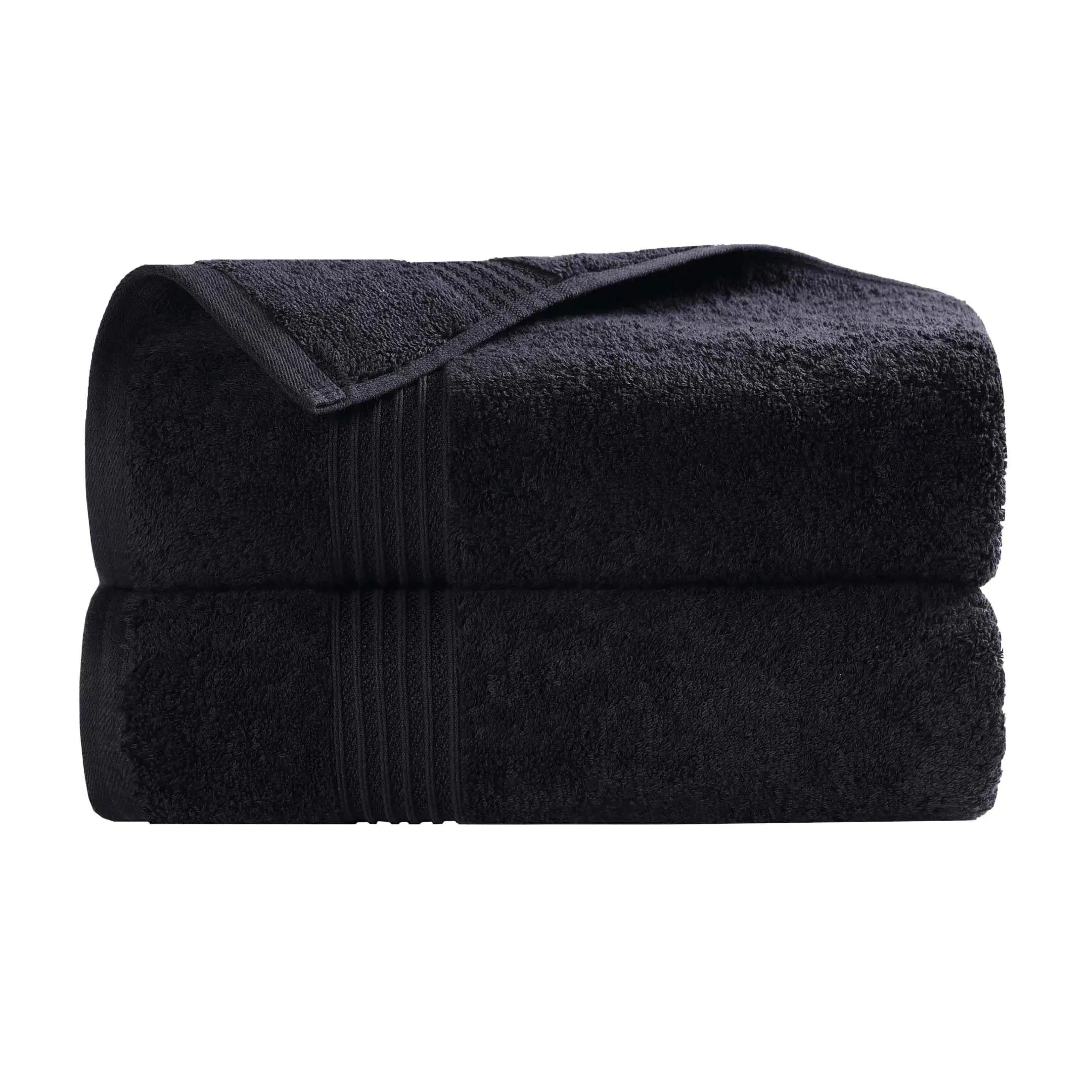 Heritage Egyptian Cotton Plush Thick Absorbent Bath Towel Set of 2 - Egyptian Cotton Bath Towel by Superior Brand