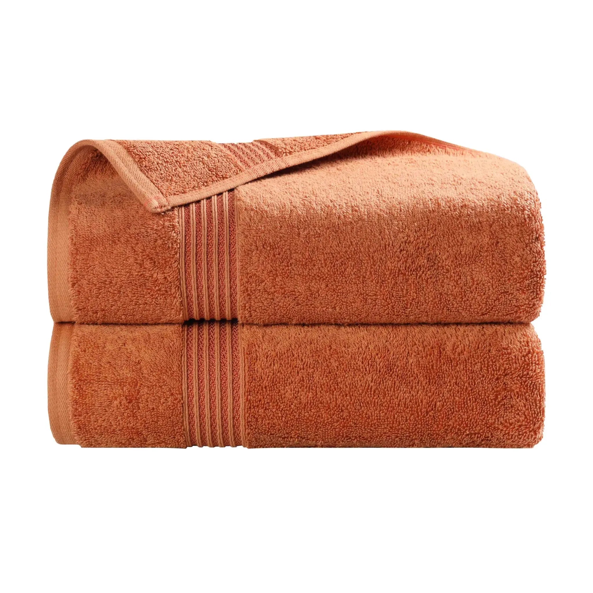 Heritage Egyptian Cotton Plush Thick Absorbent Bath Towel Set of 2 - Egyptian Cotton Bath Towel by Superior Brand