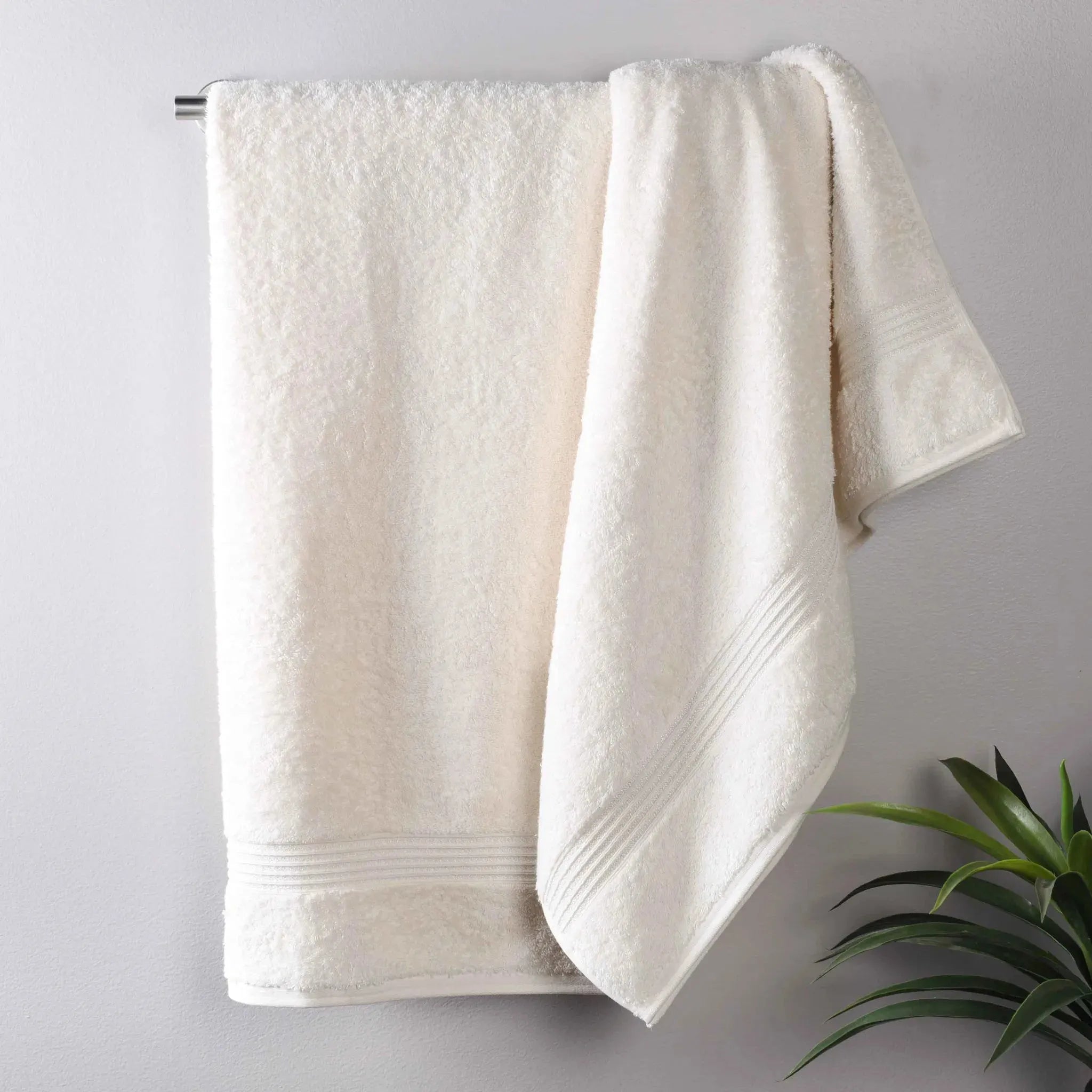 Heritage Egyptian Cotton Plush Thick Absorbent Bath Towel Set of 2 - Egyptian Cotton Bath Towel by Superior Brand