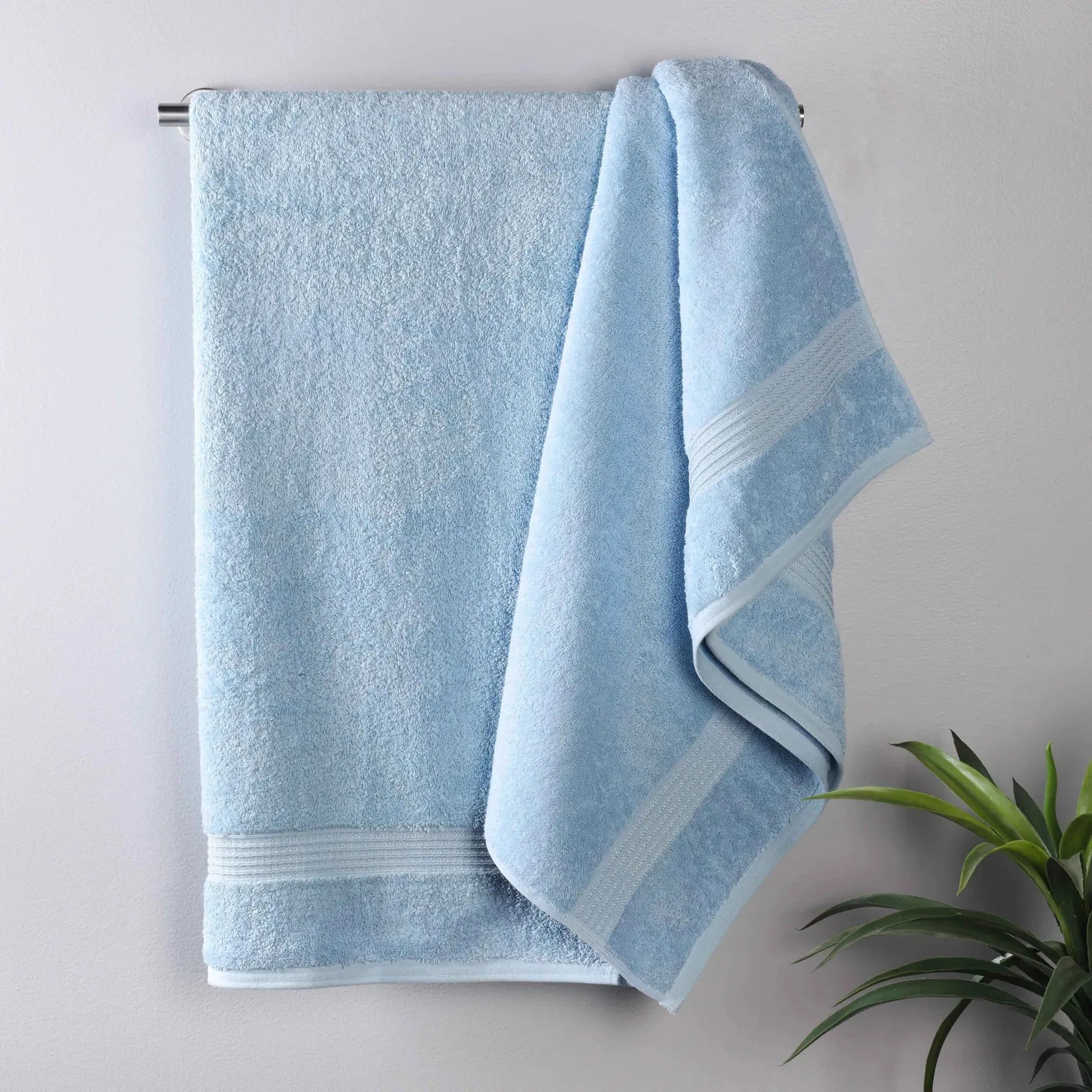 Heritage Egyptian Cotton Plush Thick Absorbent Bath Towel Set of 2 - Egyptian Cotton Bath Towel by Superior Brand