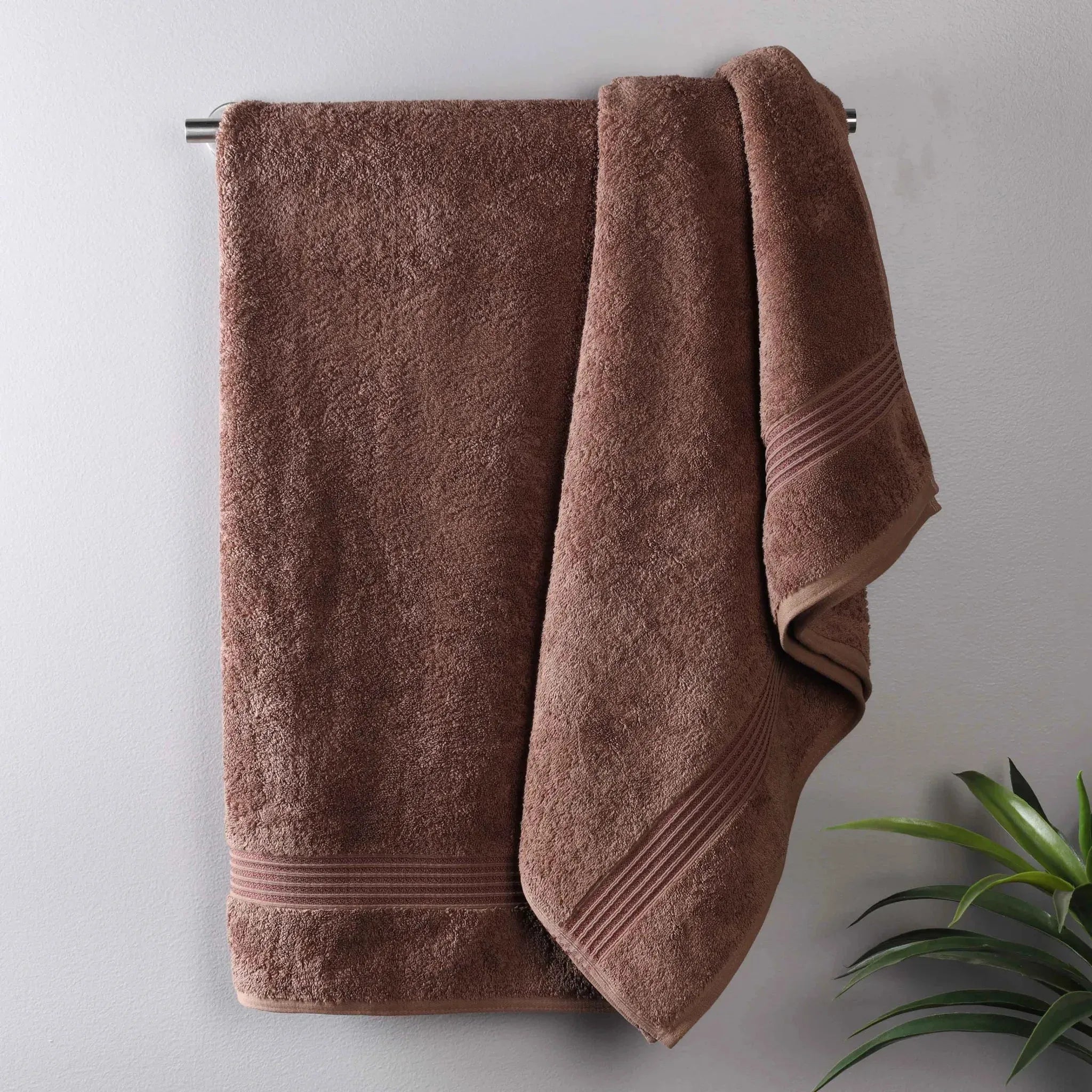 Heritage Egyptian Cotton Plush Thick Absorbent Bath Towel Set of 2 - Egyptian Cotton Bath Towel by Superior Brand